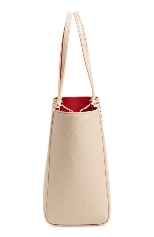 Christian Louboutin Small Cabata Soft Leather Tote In Gold