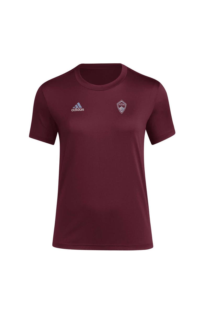 adidas Women's adidas Burgundy Colorado Rapids Local Stoic AEROREADY T-Shirt, Alternate, color, 