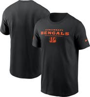 Nike Men's Nike Black Cincinnati Bengals Sideline Performance T-Shirt