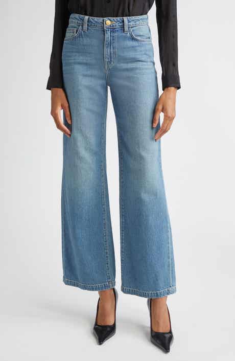 L'AGENCE Scottie High Waist Wide Leg Jeans