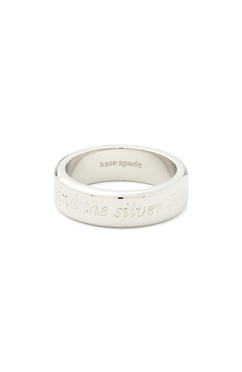 Kate Spade New York engraved ring, Main, color, 