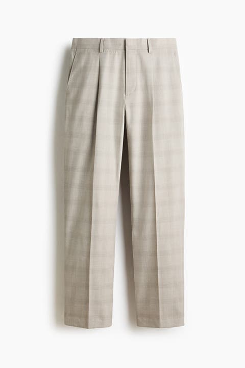 Regular Fit Tailored Trousers