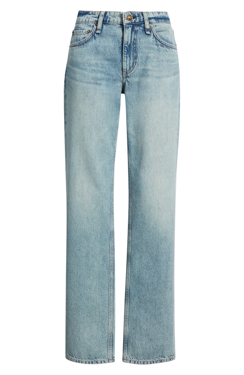 rag & bone Harlow Low Rise Straight Leg Jeans, Alternate, color, 