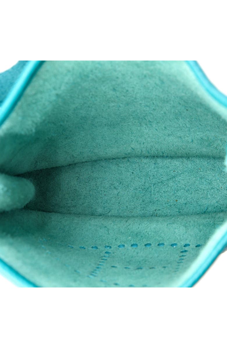 Pre-Owned Hermes Evelyne Bag Gen III Clemence TPM, Alternate, color, Bleu Paon