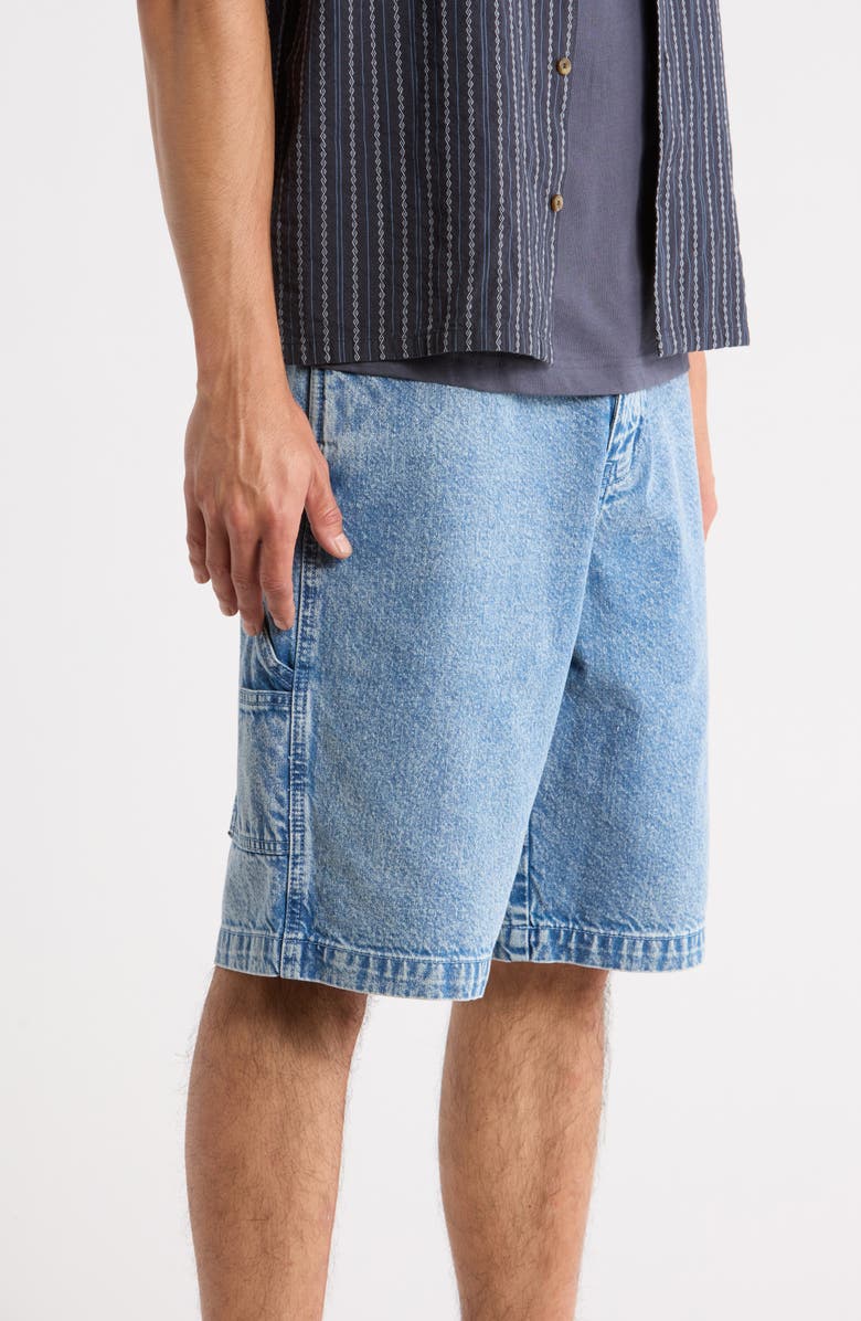 Billabong Bad Dog Cotton Denim Carpenter Shorts, Alternate, color, 