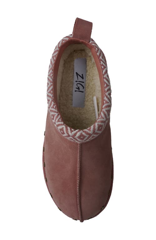 ZIGI ZIGI BRIANNE FAUX FUR PLATFORM CLOG 