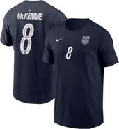 Nike Men's Nike Weston McKennie Navy USMNT Away Name & Number T-Shirt