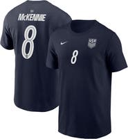 Nike Men's Nike Weston McKennie Navy USMNT Away Name & Number T-Shirt