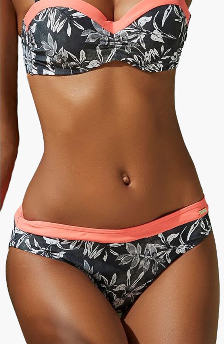 LASCANA Women's Printed Classic Bikini Bottom, Main, color,