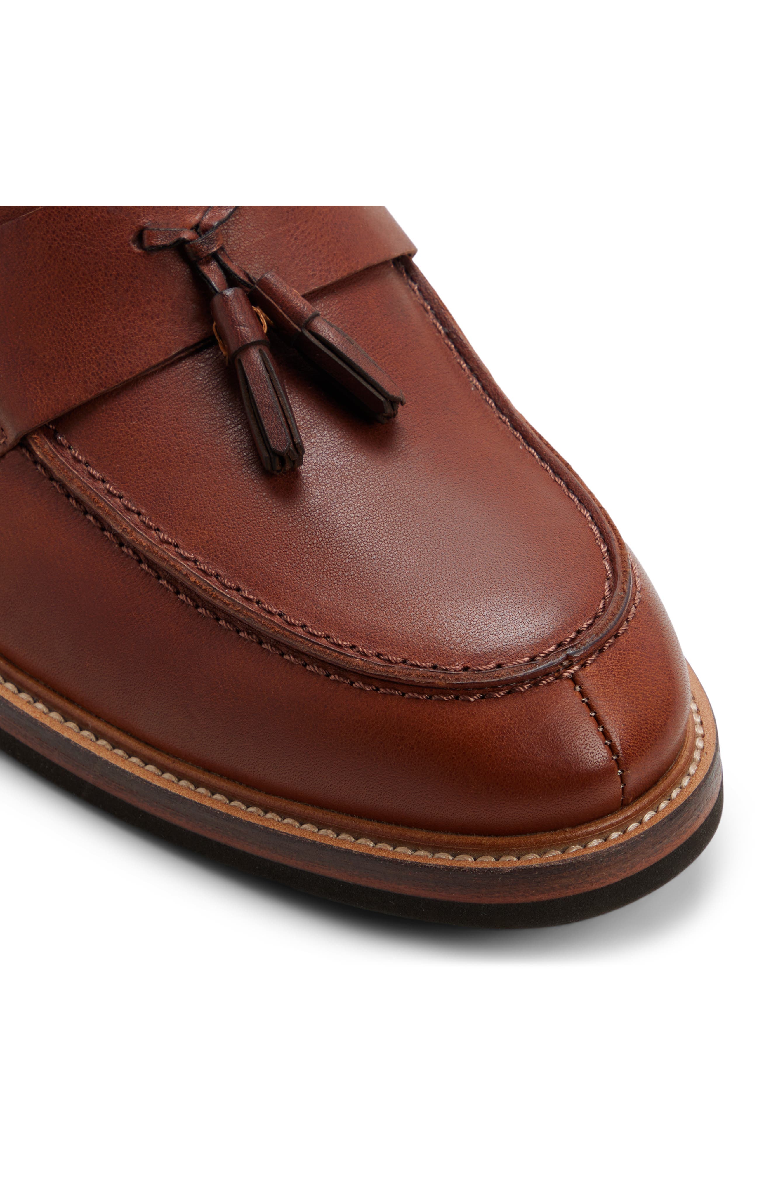 Brooks Brothers Bellmore Tassel Loafer, Alternate, color, Brown
