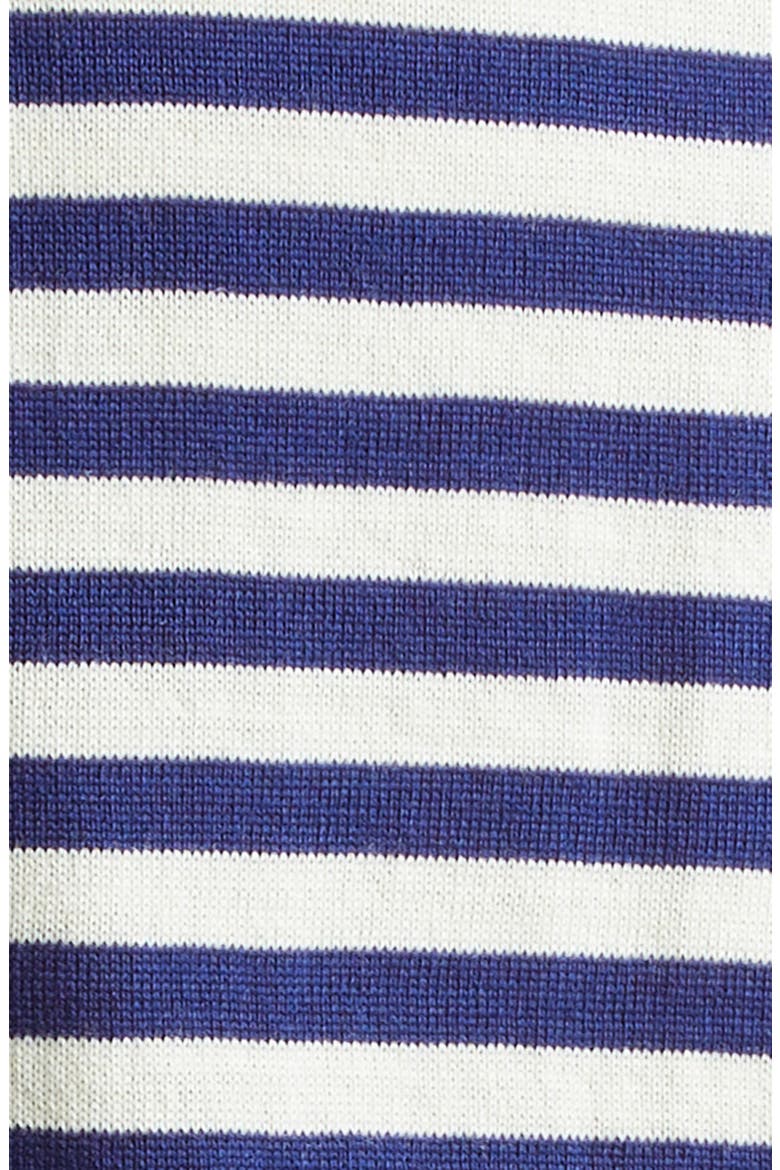 Stripe Jersey Sweater, Alternate, color, NAVY/ WHITE