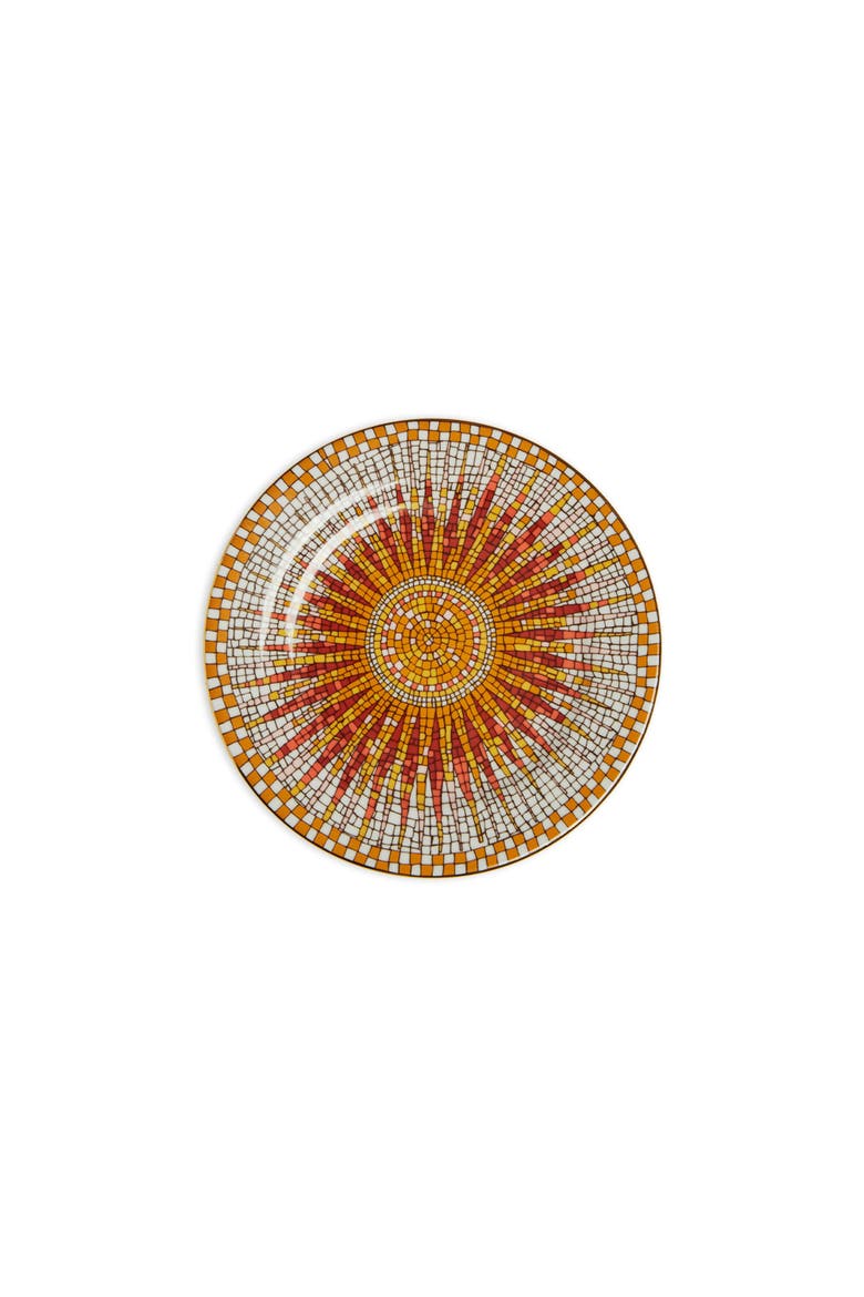 Dessert Plates Set Of 2, Alternate, color, Sunrays Multicolor