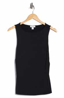 NORDSTROM RACK Scoop Neck Sculpt Knit Tank