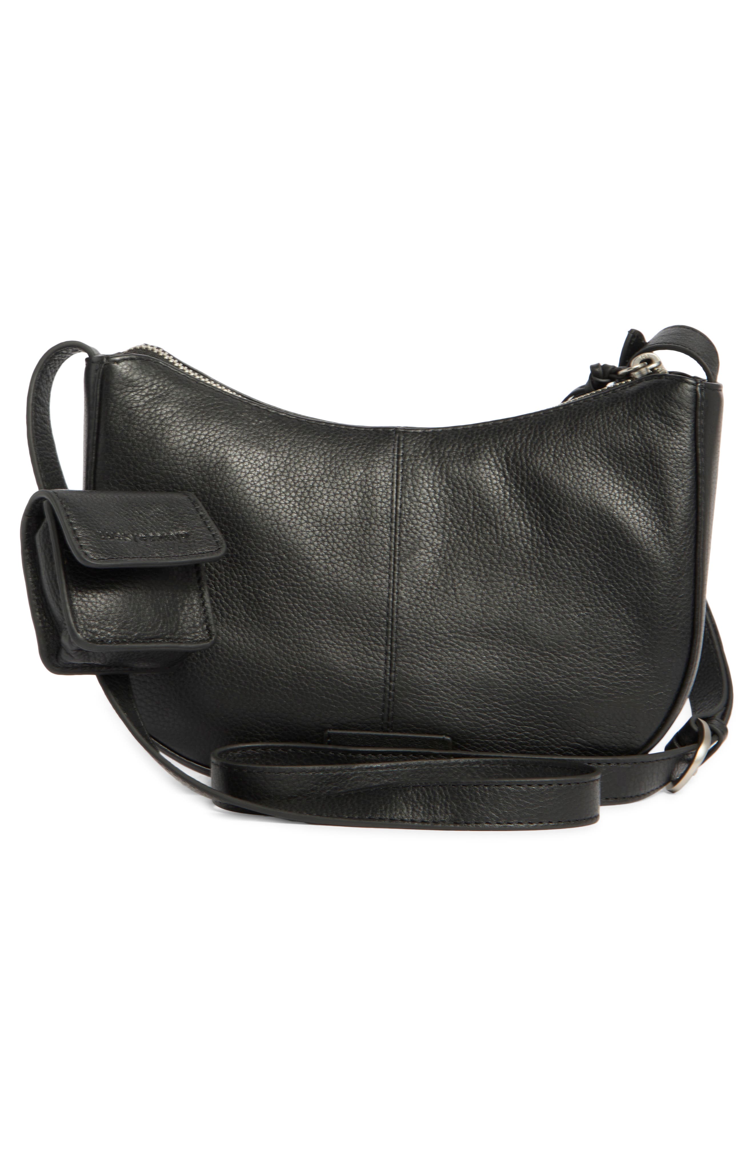 Lucky Brand Anny Crossbody Bag, Alternate, color, Black