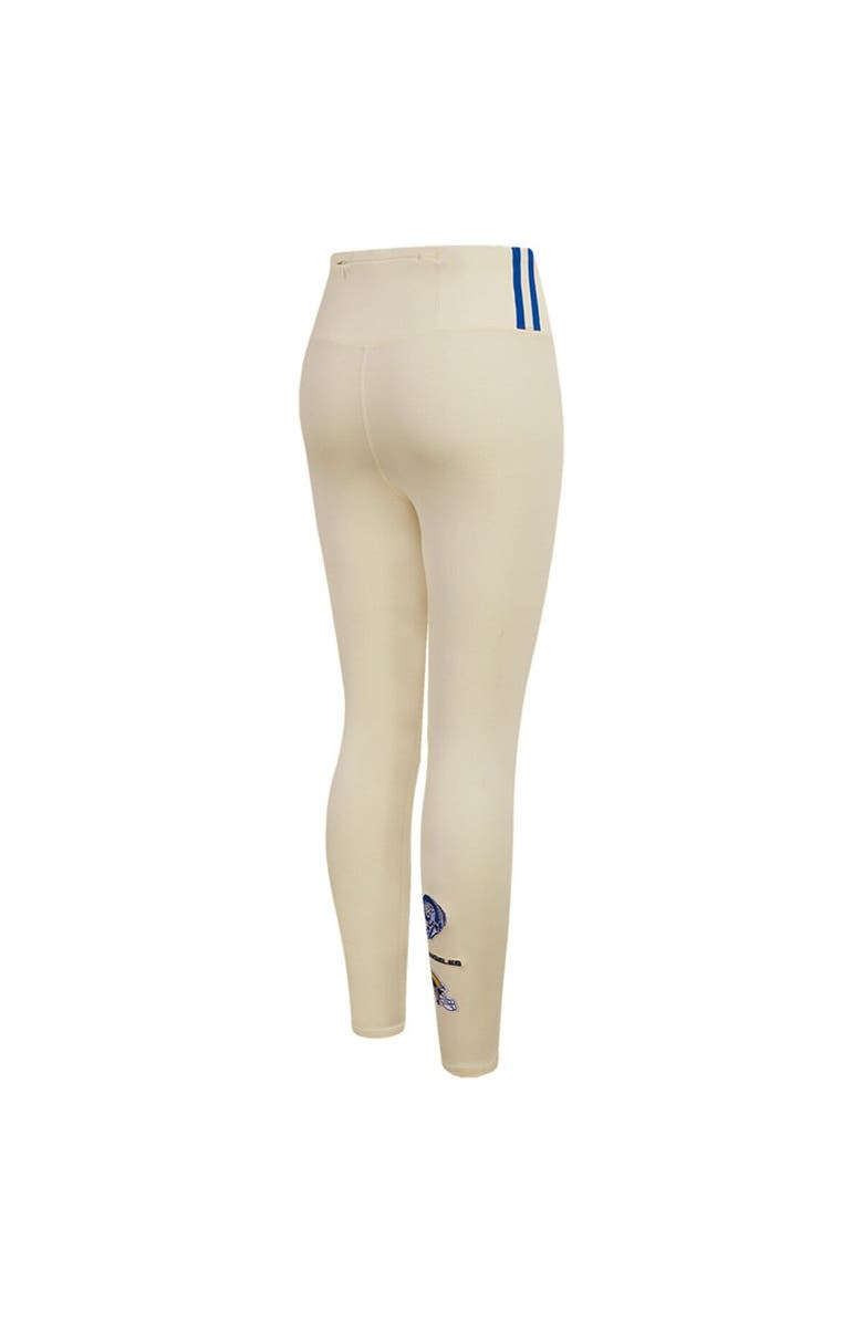 PRO STANDARD Women's Pro Standard Cream Los Angeles Rams Retro Classic Jersey Leggings, Alternate, color, Cream