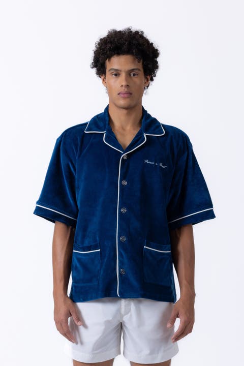 Luka Piped Terry Shirt