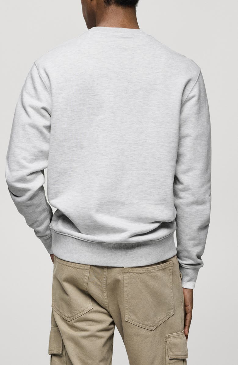 MANGO Regular Fit Cotton Sweatshirt, Alternate, color, 