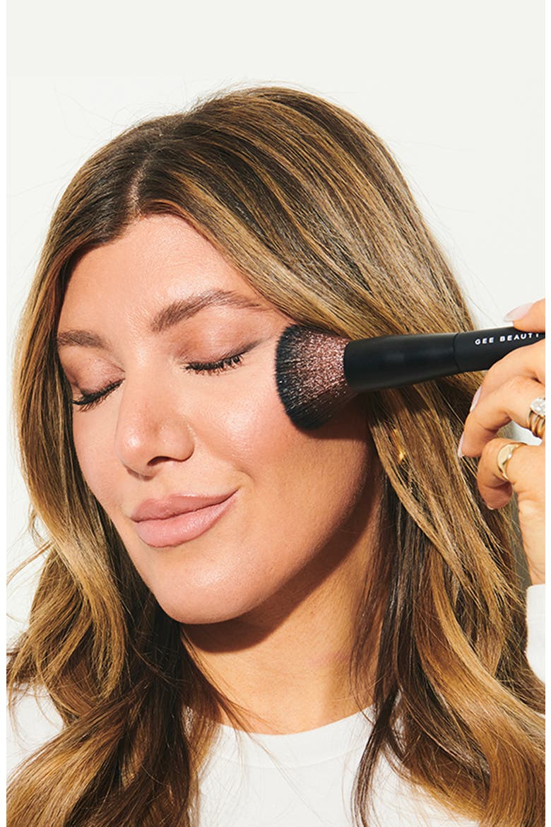 Base Makeup Brush, Alternate, color, BLACK