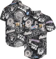 FOCO Men's FOCO Black Las Vegas Raiders Thematic Button-Up Shirt