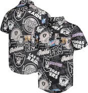 FOCO Men's FOCO Black Las Vegas Raiders Thematic Button-Up Shirt
