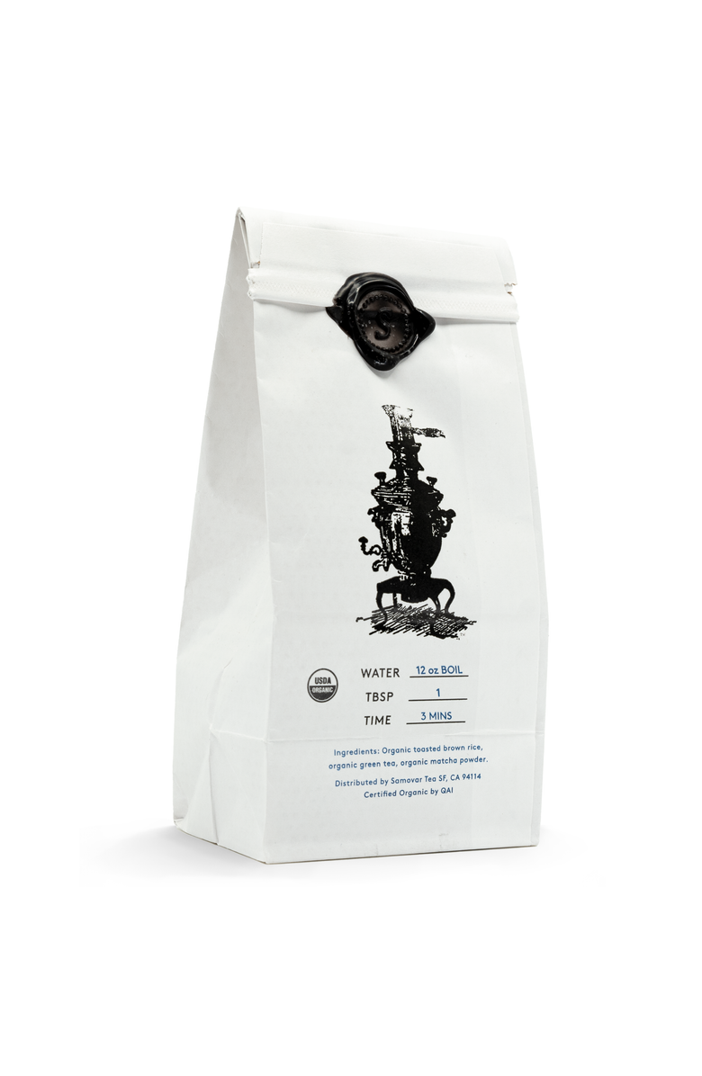 Samovar Tea Ryokucha Green Tea, Organic, Alternate, color, 2 Oz Bag