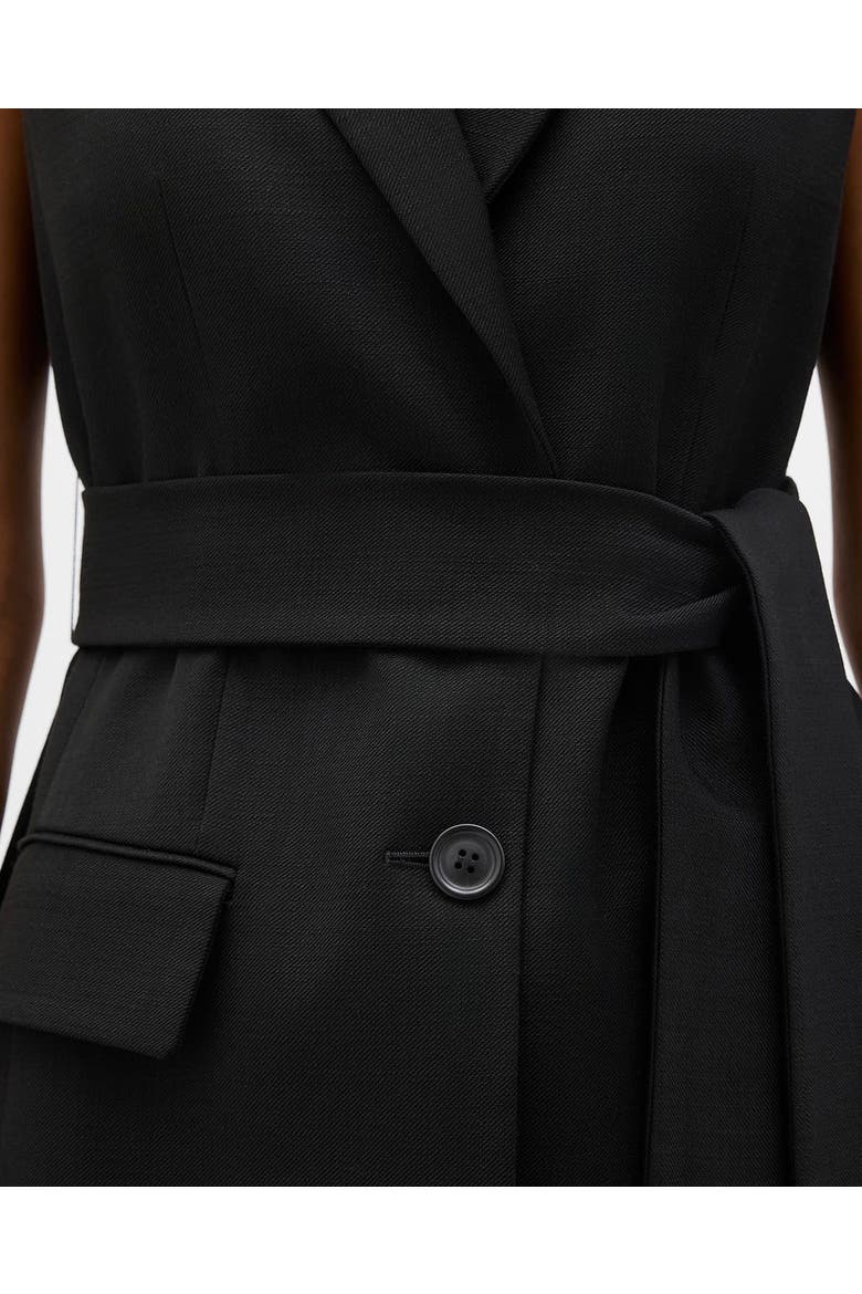 Easy Tie Vest, Alternate, color, Black