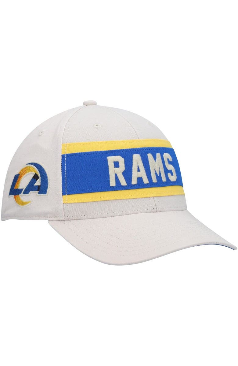 '47 Men's '47 Cream Los Angeles Rams Crossroad MVP Adjustable Hat, Main, color, Cream