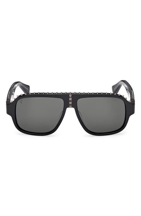 Roller 57mm Navigator Sunglasses