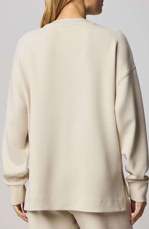 Splendid Scubasoft Crewneck Sweatshirt In Neutral