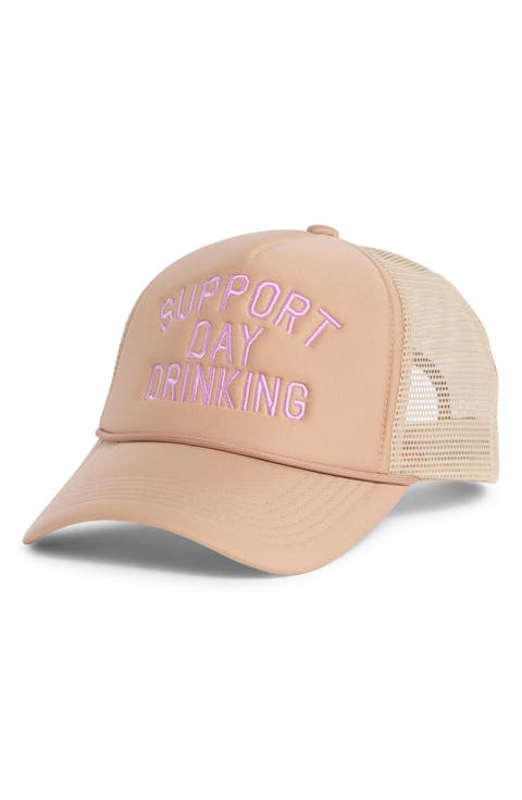 Support Day Drinking Trucker Hat