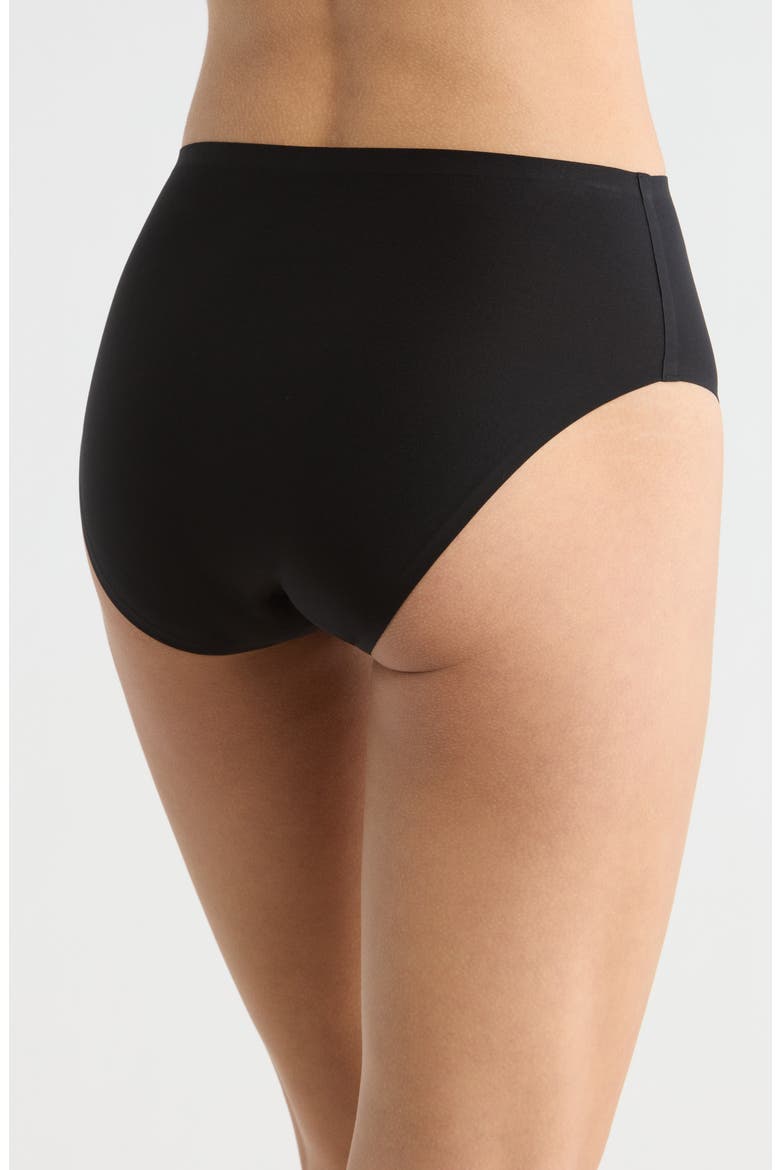 Soft Stretch 3-Pack High Cut Briefs, Alternate, color, BLACK