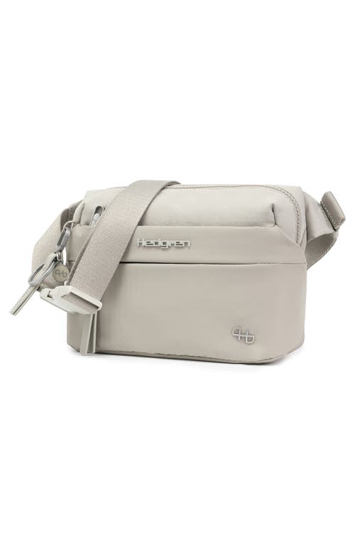 Hedgren Hogo Rfid Convertible Belt Bag In Willow Grey