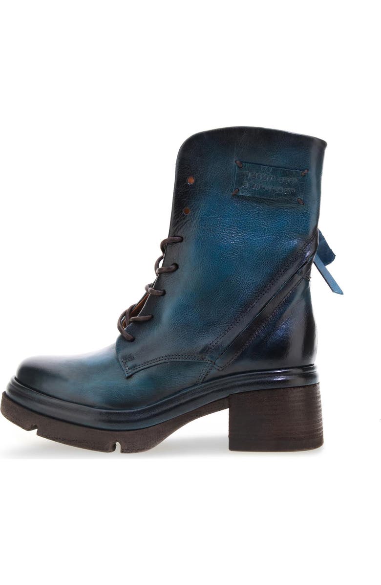 A.S.98 Eugene Lug Sole Bootie, Alternate, color, Teal