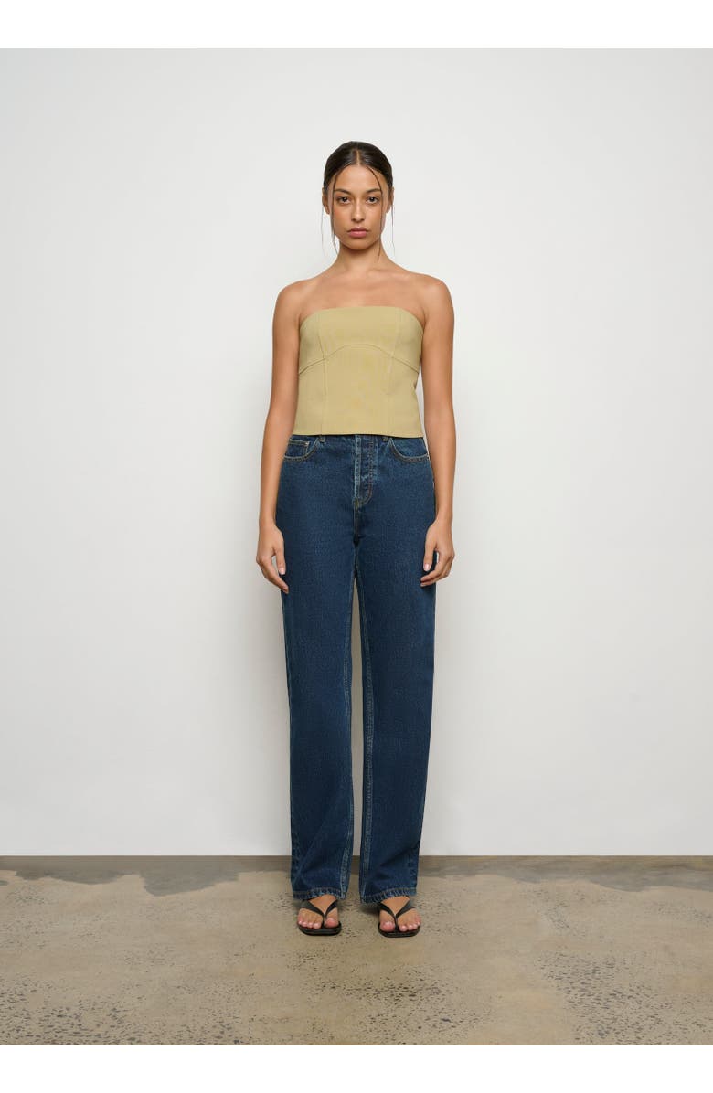 ONE OF OTHERS Rylann Bustier, Alternate, color, Pale Khaki