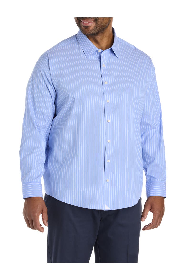 Big & Tall Whitlock Performance Sport Shirt, Alternate, color, BLUE