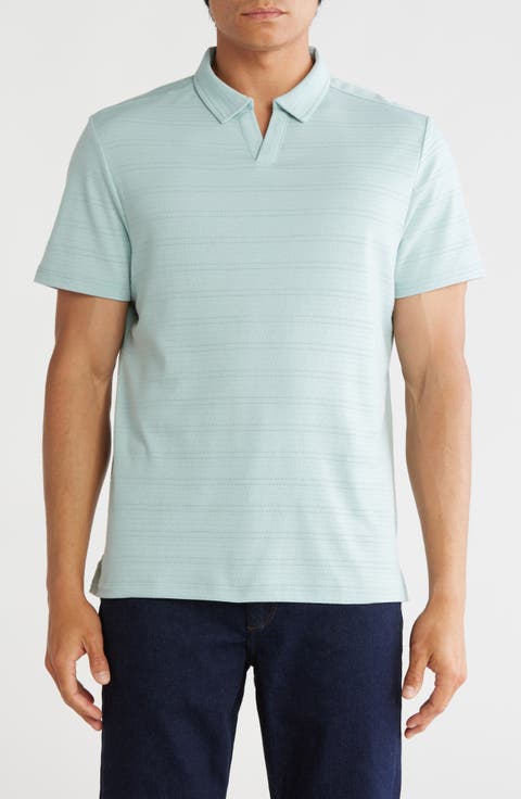Freetown Stripe Cotton Blend Polo