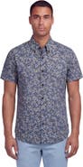Lords of Harlech Floral Field Mens Printed Button Up Shirt