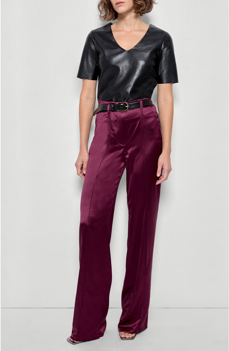 AS by DF Felicity Recycled Leather V, Alternate, color, 