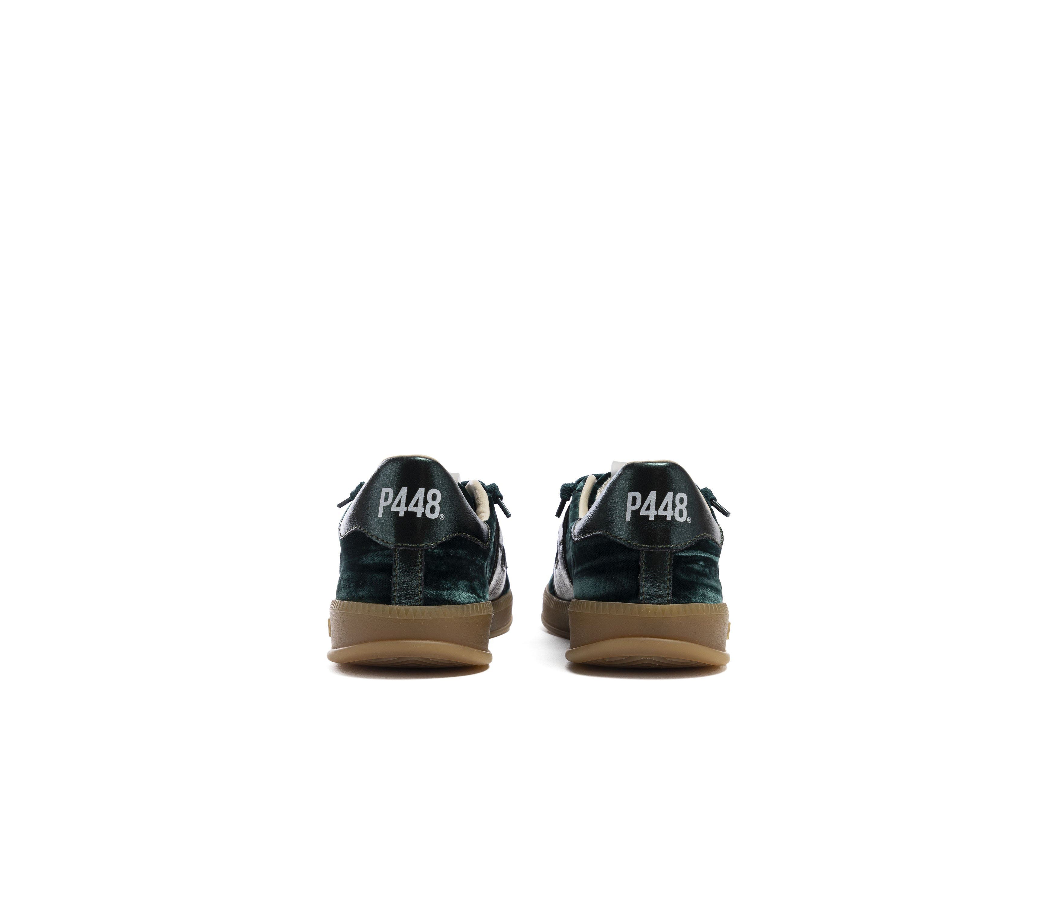 P448 Monza Sneaker, Alternate, color, Velvet Green