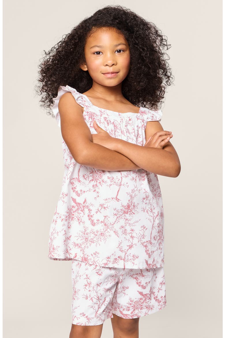 Kids' Clara Two-Piece Short Pajamas, Main, color, PINK