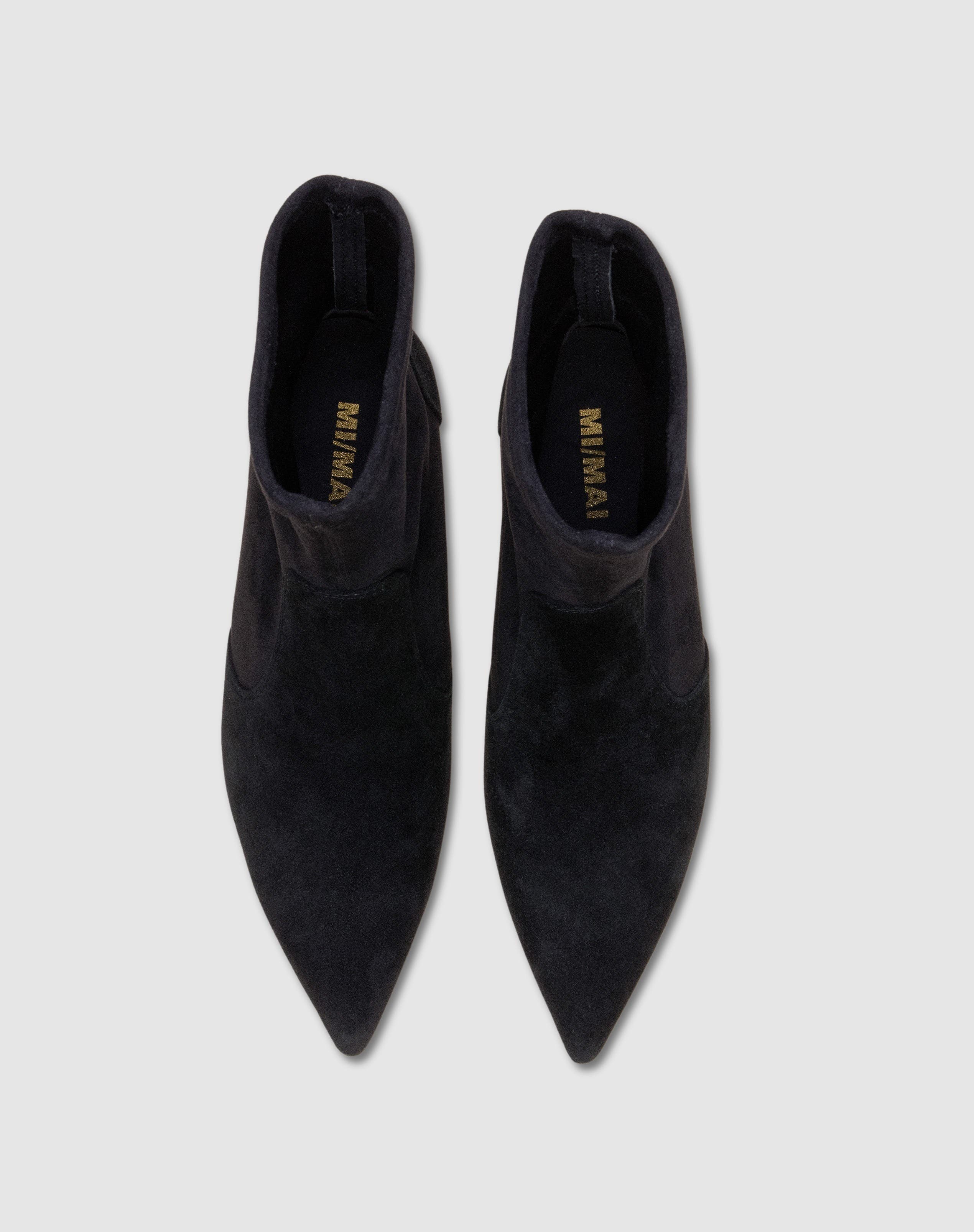 MI/MAI Ophelia Pointed Toe Ankle Boot, Alternate, color, Black