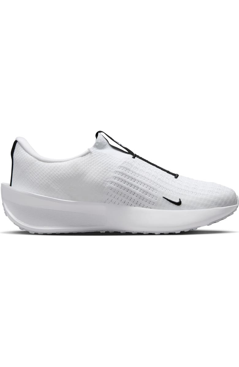 Nike Interact Run EasyOn Running Sneaker, Alternate, color, White/ Black/ White