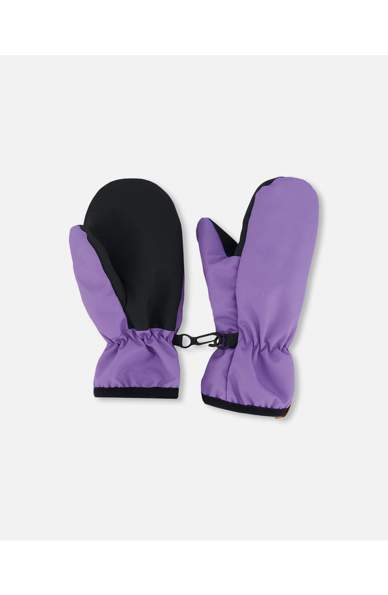 Deux par Deux Little Girl's Mid-Season Mittens Mauve, Main, color, 
