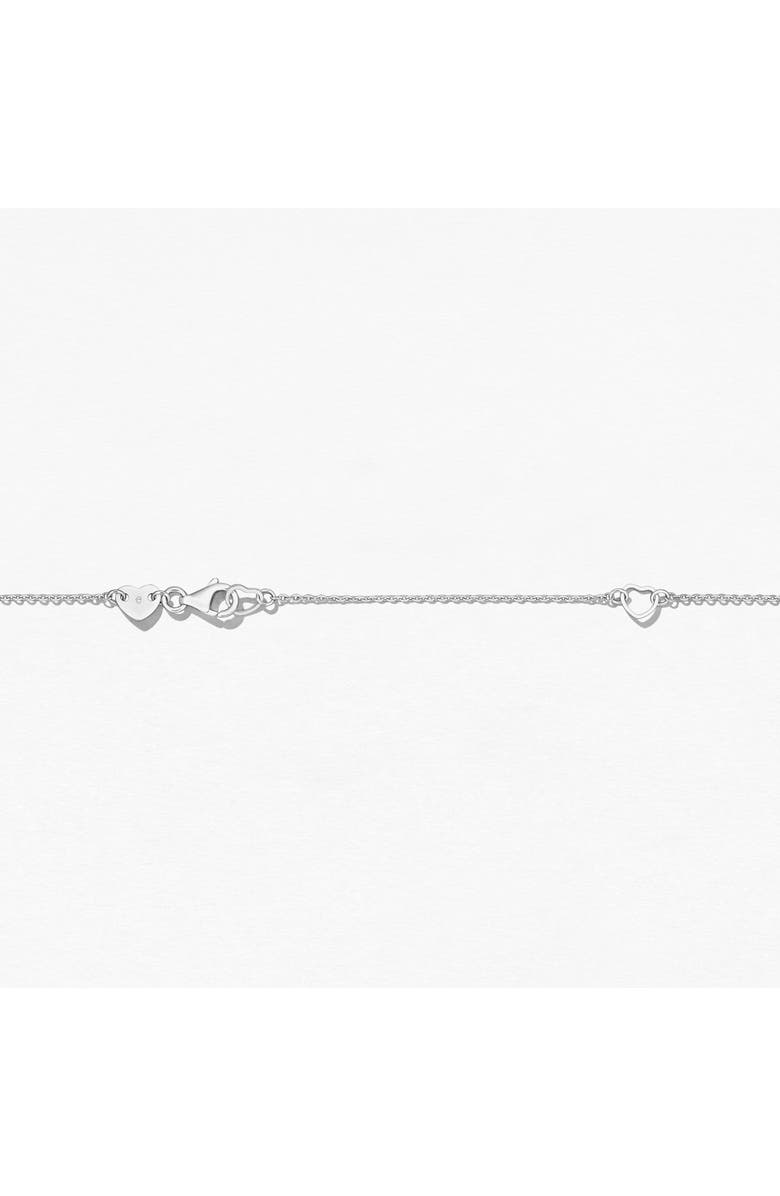 HEARTS ON FIRE Vela Crossover Pendant Necklace, Alternate, color, White Gold/ Diamond