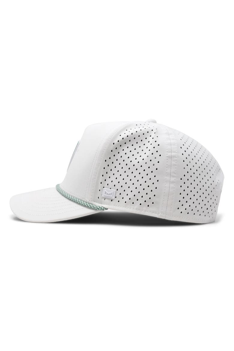 Odysea Links Hydro Performance Snapback Hat, Alternate, color, WHITE/ FAIRWAY