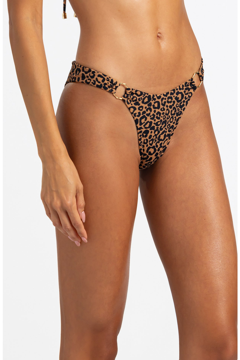 Leopard Love Skimpy Bikini Bottom, Alternate, color, Leopard