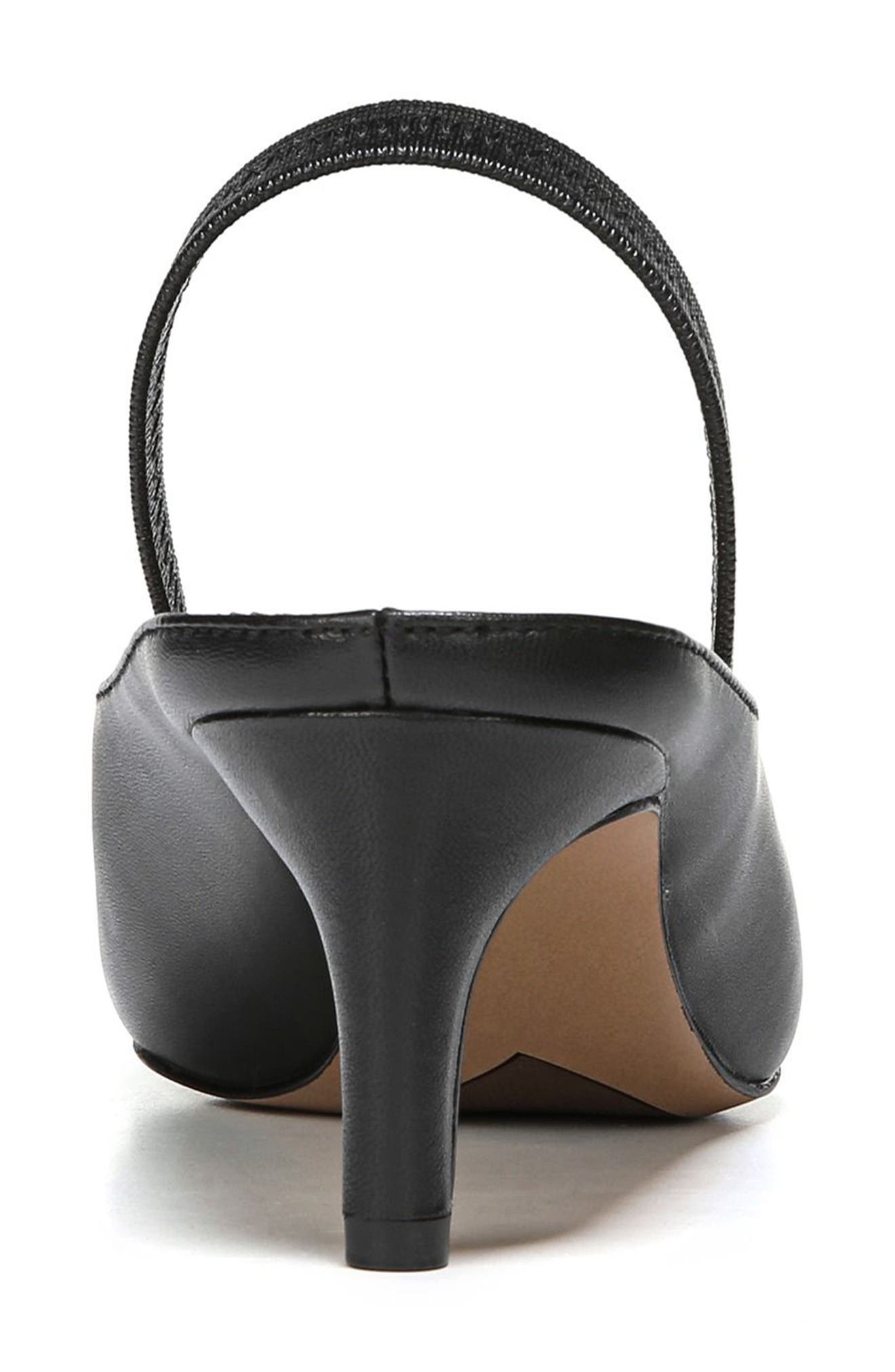 Mandalay Slingback Pump, Alternate, color, BLACK LEATHER