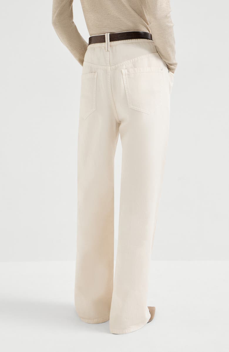 Brunello Cucinelli Contemporary trousers, Alternate, color, Panama
