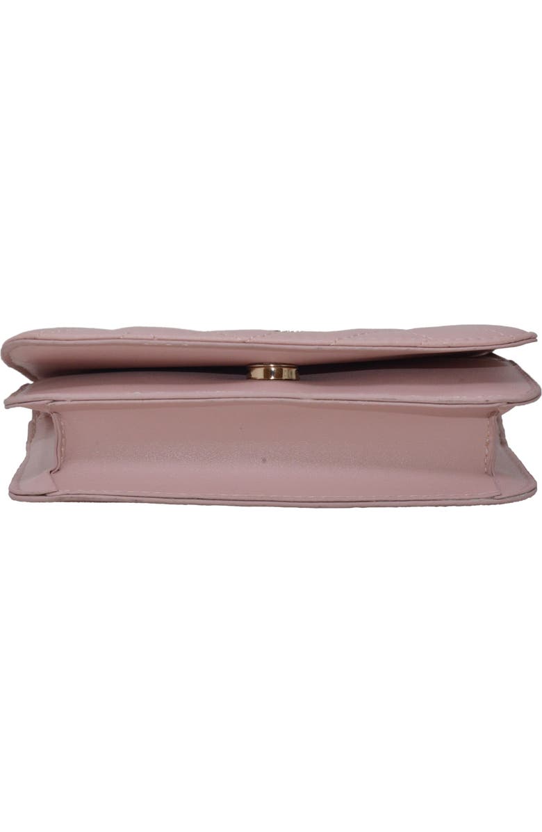bebe Mini Sophia Crossbody Bag, Alternate, color, Dark Blush