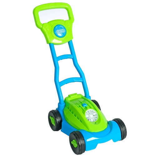 Easy Playhouse Lawn Mower Bubble Machine, Lights & Sounds, Outdoor Pretend Play in Multicolored  product